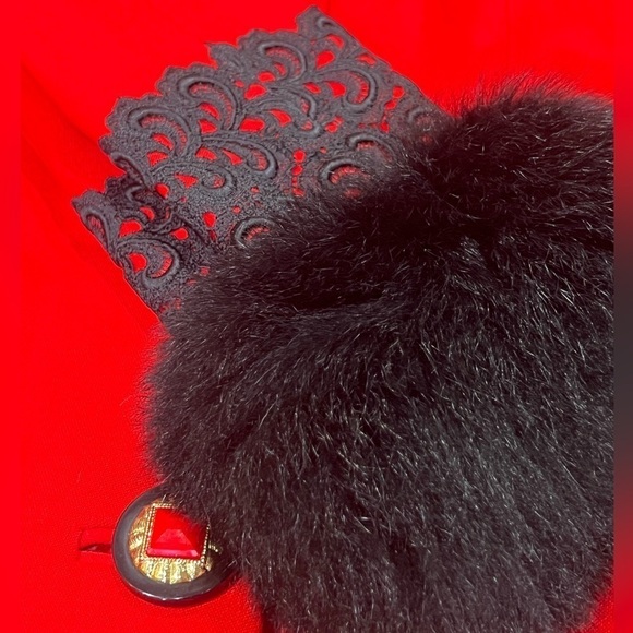 VTG Vintage Carriage Trade Size 8 100% Wool Made in Canada Carlaine Red Coat - Picture 5 of 10